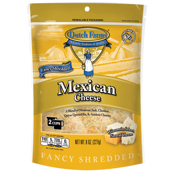 Dutch Farms Fancy Shredded Mexican Cheese