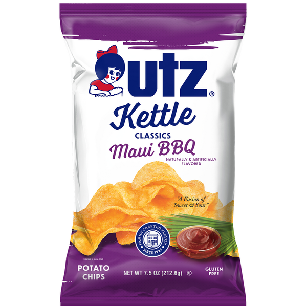 Utz Kettle Classics Maui BBQ Potato Chips