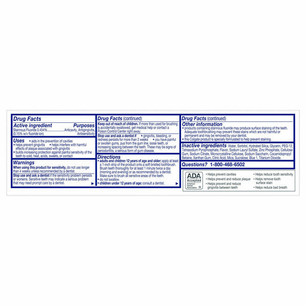 Colgate Total Whitening Toothpaste Gel with Fluoride, Multi-Protection