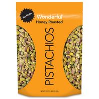 Wonderful No Shells Honey Roasted Pistachios️