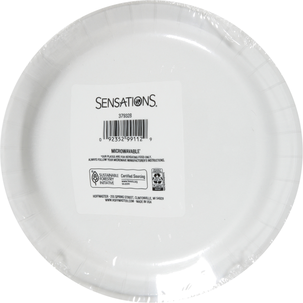 Sensations Premium 8.5 Inch Paper Plates