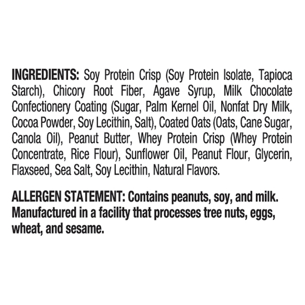 Ready Clean Chocolate Peanut Butter Flavored Protein Bar