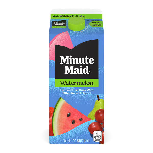 Minute Maid Watermelon Juice Drink Carton