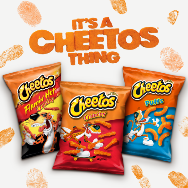Cheetos Puffs Cheese Flavored Snacks Flamin&