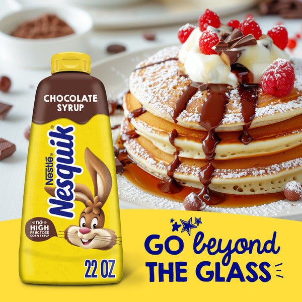 Nestlé NESQUIK Chocolate Syrup For Milk Or Ice Cream