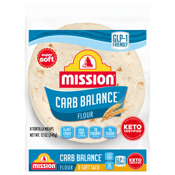 Mission Carb Balance Soft Taco Flour Tortillas