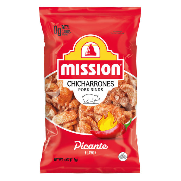 Mission Picante Chicharrones Pork Rinds