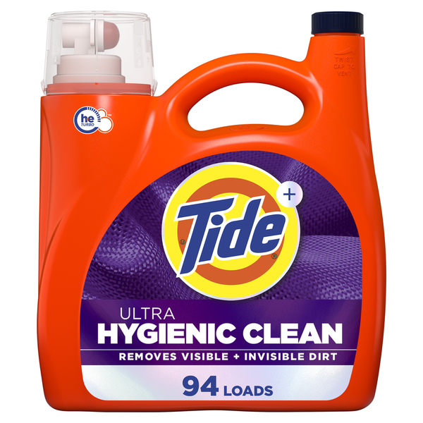 Tide Hygienic Clean Liquid Laundry Detergent, Spring Meadow