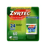 ZYRTEC 24 Hour Allergy Relief Tablets, Indoor & Ou...
️