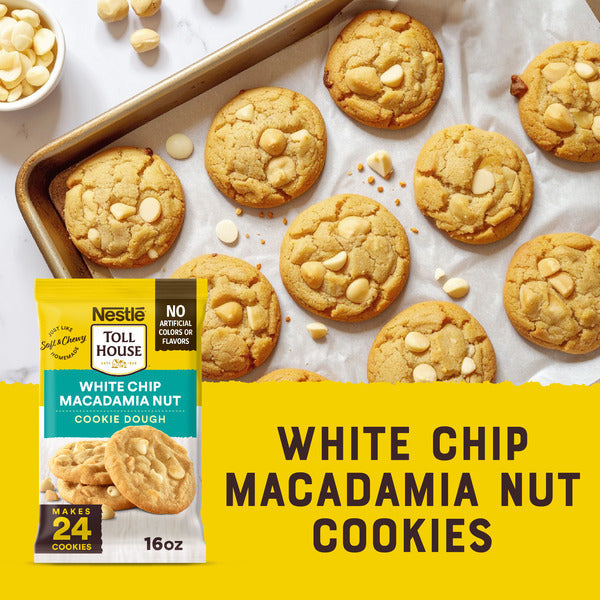 Toll House White Chip Macadamia Nut Cookie Dough