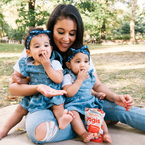 Happy Baby Organics Organic Yogis Freeze-Dried Yogurt & Fruit Snacks Banana & Mango