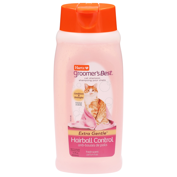 Hartz Extra Gentle Hairball Control Fresh Scent Cat Shampoo