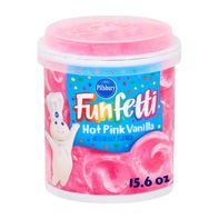 Pillsbury Funfetti Hot Pink Vanilla Frosting, 15.6...
️