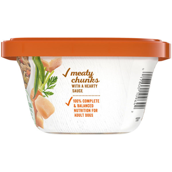 Purina Beneful High Protein Wet Dog Food With Gravy, Prepared Meals Simmered Chicken Medley DestGlow