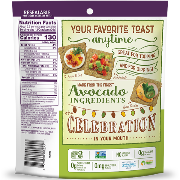 Crunchmaster Avocado Toast, Ultimate Everything
