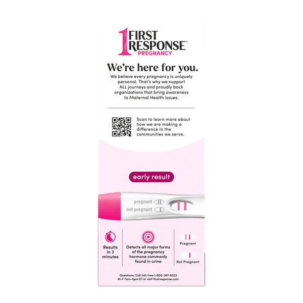 First Response Early Result Pregnancy Test