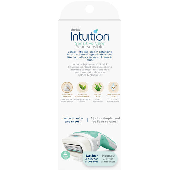 Schick Sensitive Care With Natural Aloe Women&