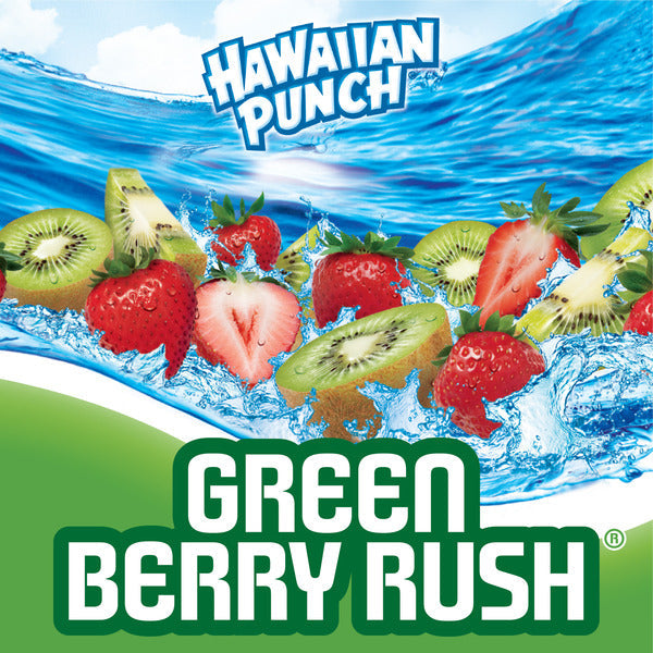 Hawaiian Punch Juice Drink, Green Berry Rush