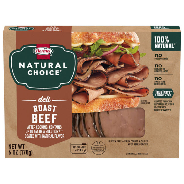 Hormel Natural Choice Deli Roast Beef