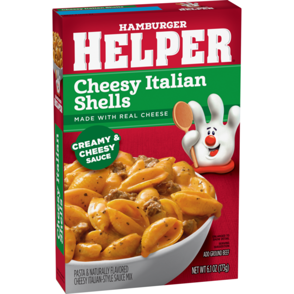 Hamburger Helper Cheesy Italian Shells