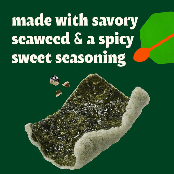 Bibigo Spicy & Sweet Seaweed Chips