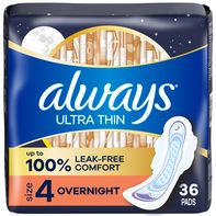 Always Ultra Thin Pads, Size 4️