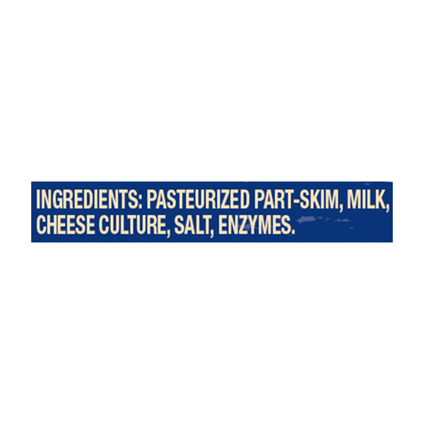 Westfield Farms Cheese, Part-Skim, Low-Moisture, Mozzarella