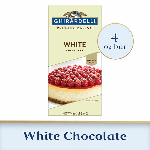 Ghirardelli Premium White Chocolate Baking Bar