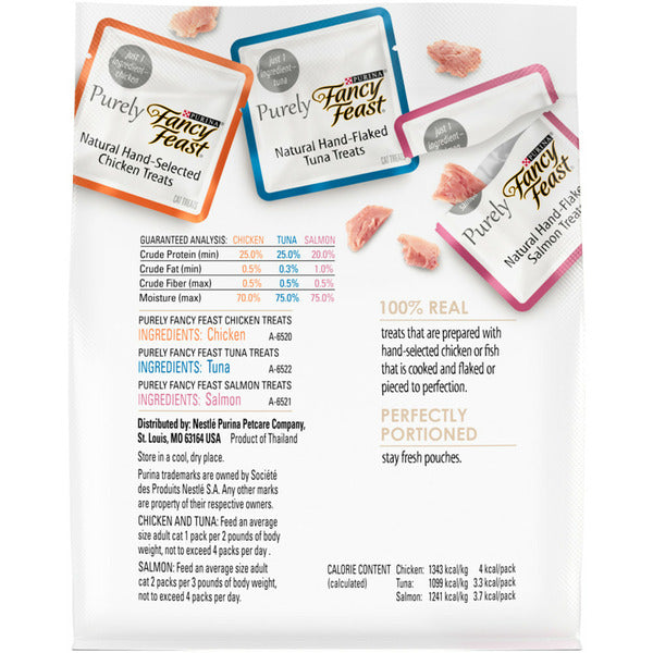 Purina Fancy Feast Purely Natural Cat Treats Variety Pack
