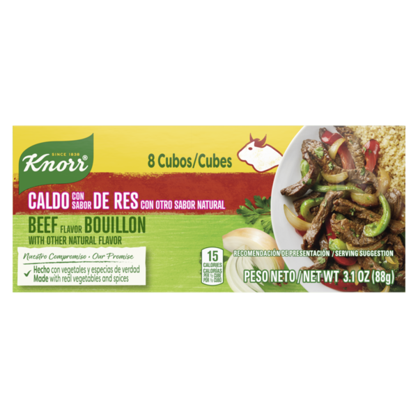 Knorr Bouillon Cubes Beef Flavor Bouillon/caldo De Res
