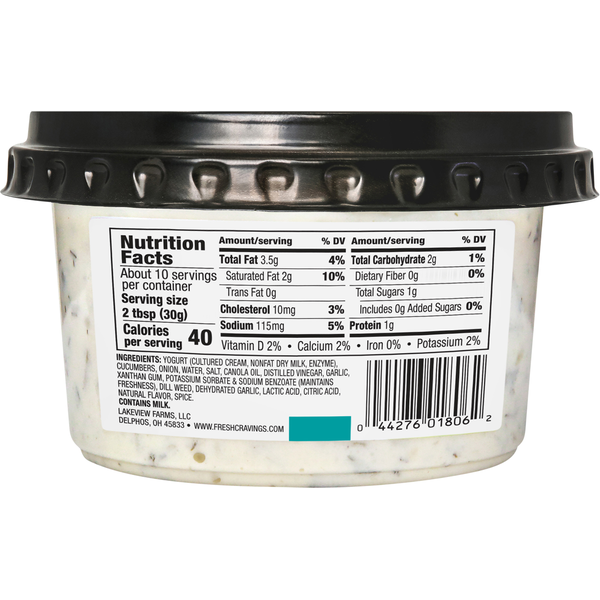 Fresh Cravings Tzatziki Dip & Spread