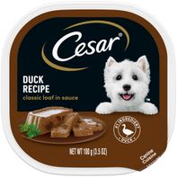 Cesar Classic Loaf in Sauce Soft Wet Dog Food Duck️ DestGlow