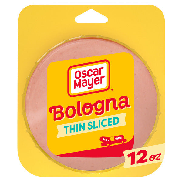 Oscar Mayer Thin Sliced Bologna Sliced Deli Sandwich Lunch Meat