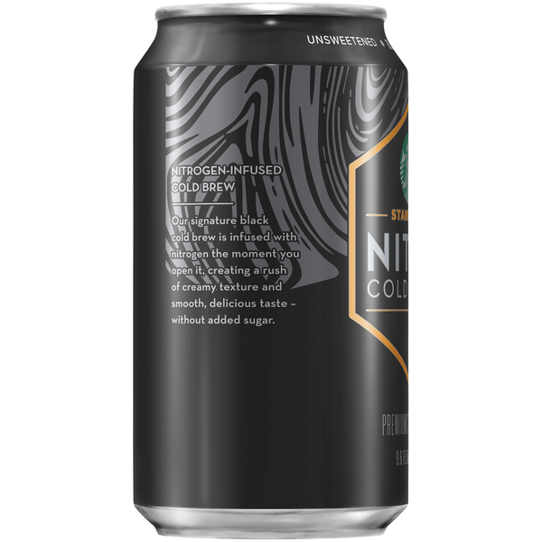 Starbucks Cold Brew, Nitro Black Unsweet