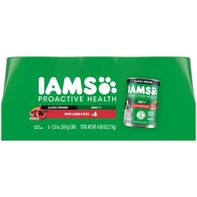 IAMS Adult Wet Dog Food Classic Ground with Lamb &...
️