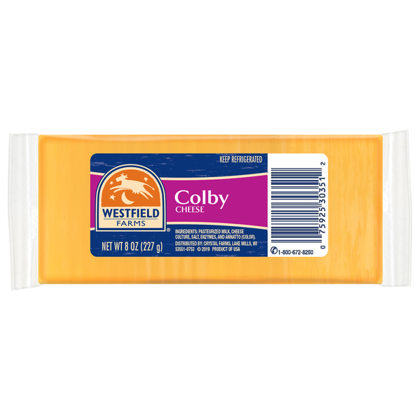 Westfield Farms Cheese, Colby