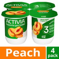Activia Low Fat Peach Yogurt️