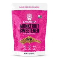 Lakanto Brown Monk Fruit Sweetener with Erythritol...
️