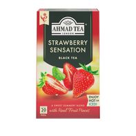 Ahmad Tea Strawberry Sensation Black Tea Bags️