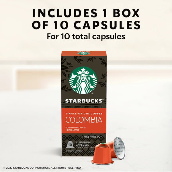 Starbucks by Nespresso Original Colombia Medium Roast Coffee