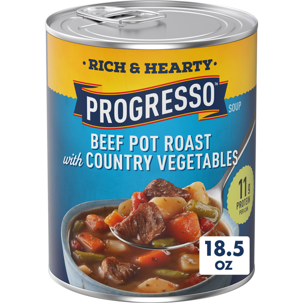 Progresso Beef Pot Roast with Country Vegetables Canned Soup