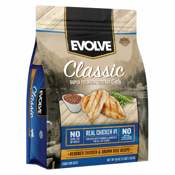 EVOLVE Classic Chicken and Brown Rice Cat Food