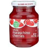 Food Club Whole Maraschino Cherries️