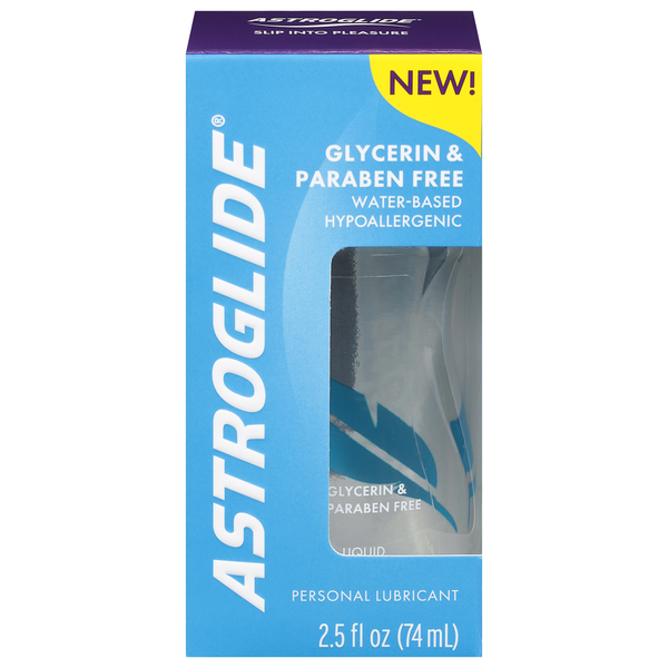 ASTROGLIDE Personal Lubricant, Water-Based, Hypoallergenic