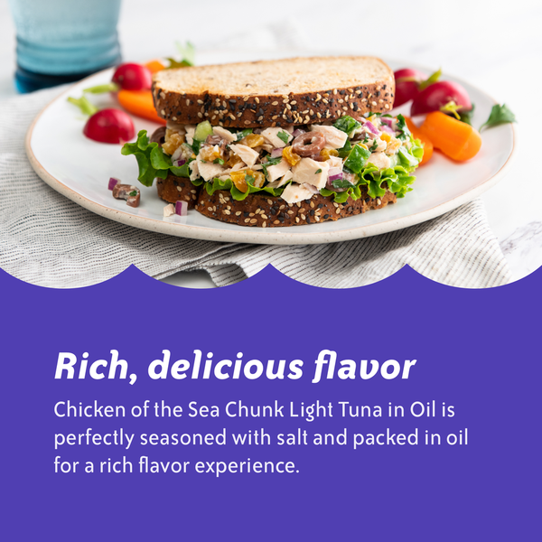 Chicken of the Sea Chunk Light Tuna in Oil