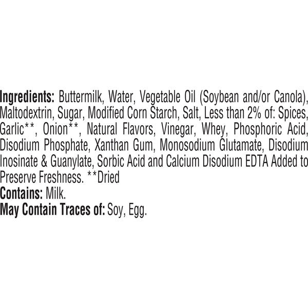 Hidden Valley Light Ranch Condiment and Dressing, Easy Squeeze Bottle