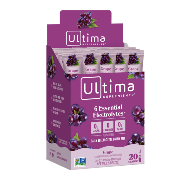 Ultima Replenisher Daily Electrolyte Mix, Grape