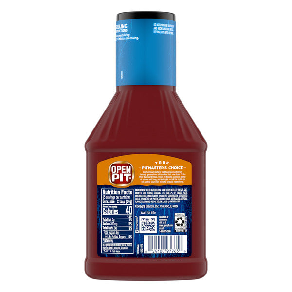 Open Pit Original Authentic Barbecue Sauce