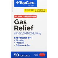 TopCare Gas Relief, Ultra Strength, 180 mg, Softge...
️ DestGlow