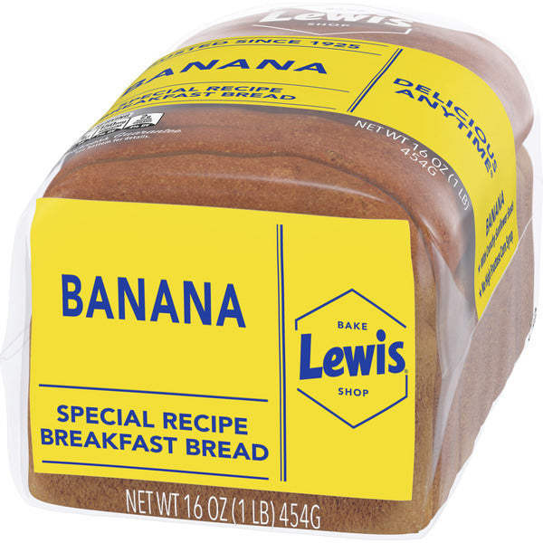 Lewis Bake Shop Banana Breakfast Bread